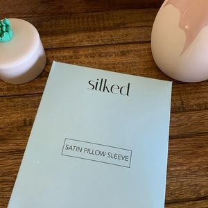 Originally $69! Silked Satin Pillow Sleeve Cover